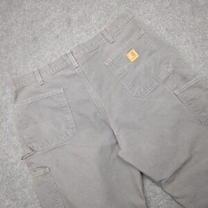 Carhartt 8111 CVL Original Dungaree Fit‎ Men's Pants 38x30 Gray Lined